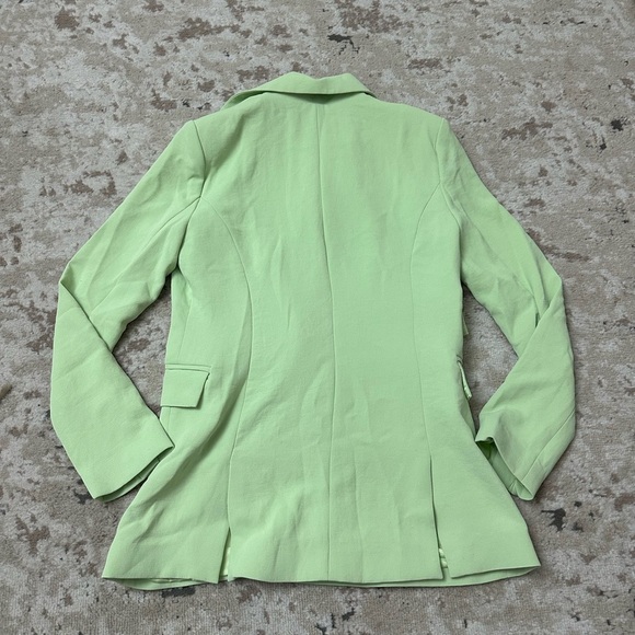 ASTR The Label Zodiac Blazer Light Green | Size Small | Like New - Picture 3 of 6